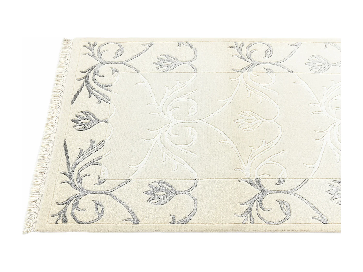 Tapis de couloir en laine 79x203 beige Darya
