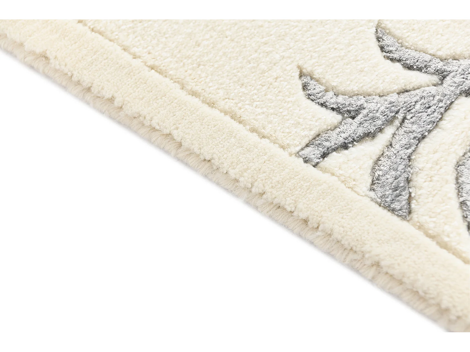 Tapis de couloir en laine 79x203 beige Darya