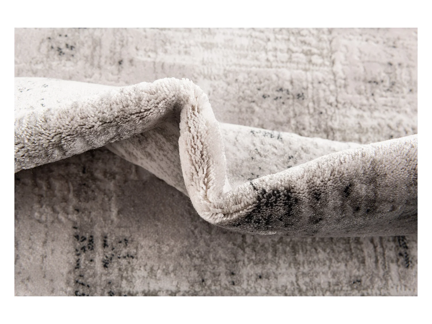 Teppich 160x160 Grau Davos Miracle