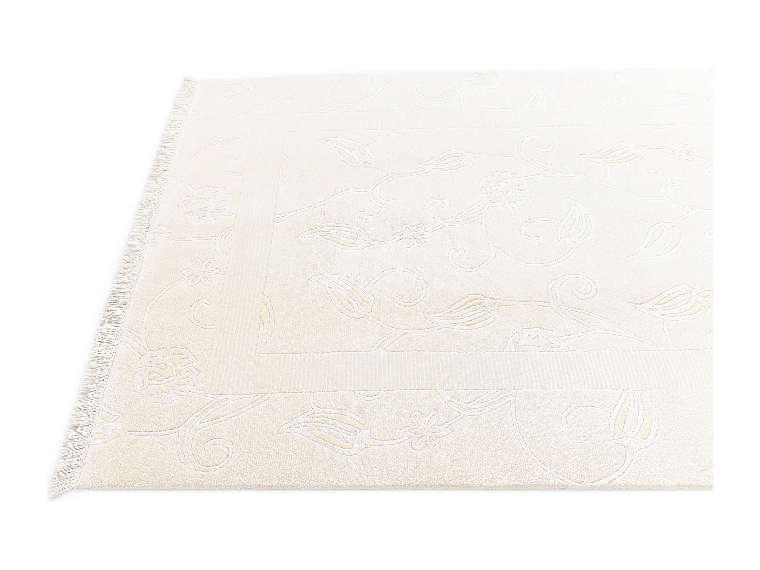 Wollteppich 150x203 Beige Darya