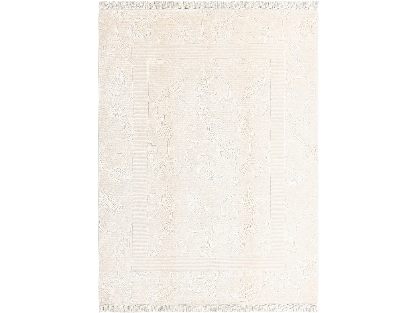 Wollteppich 150x203 Beige Darya