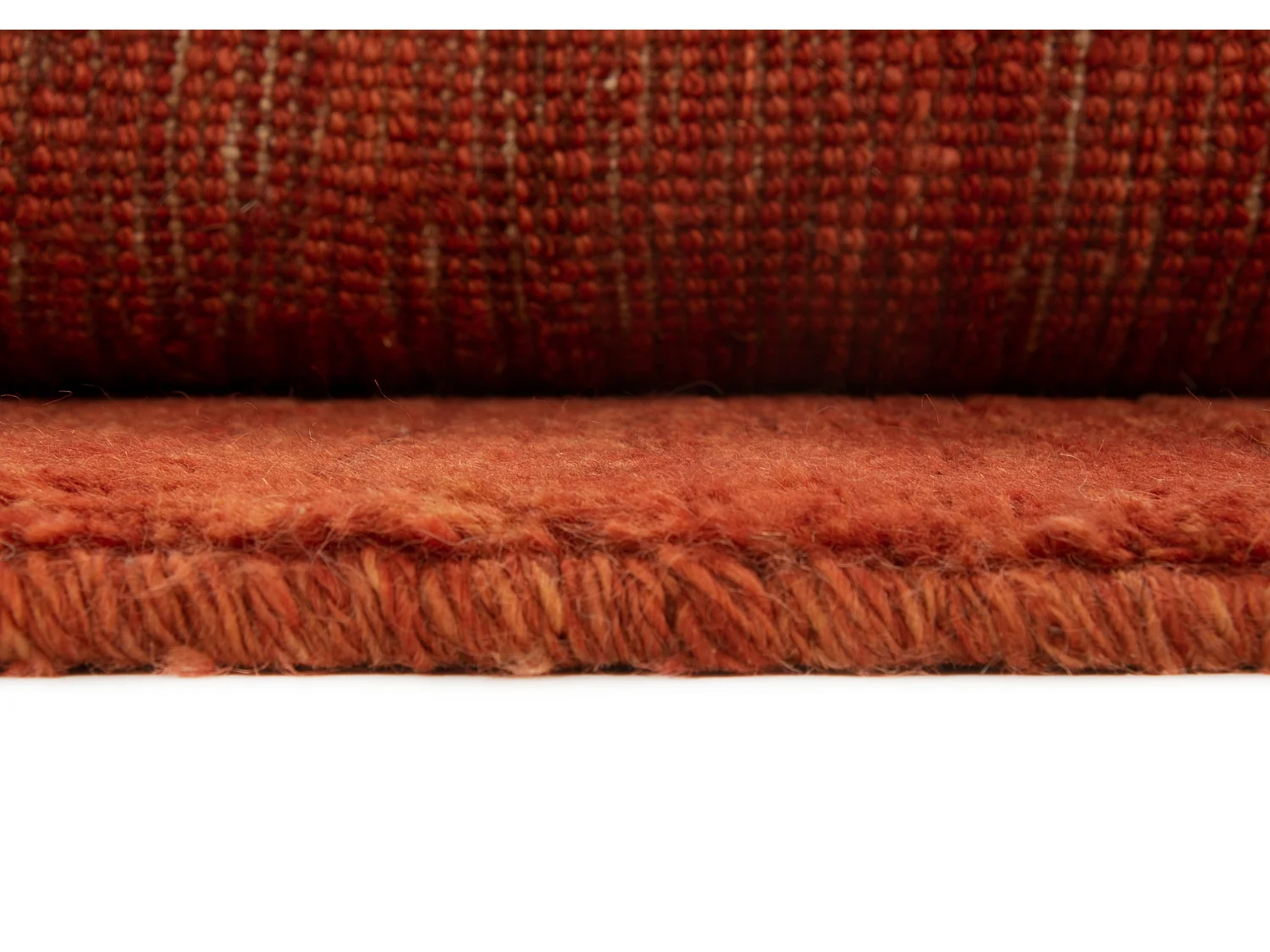 Tappeto in lana 120x170 rosso Gabbeh