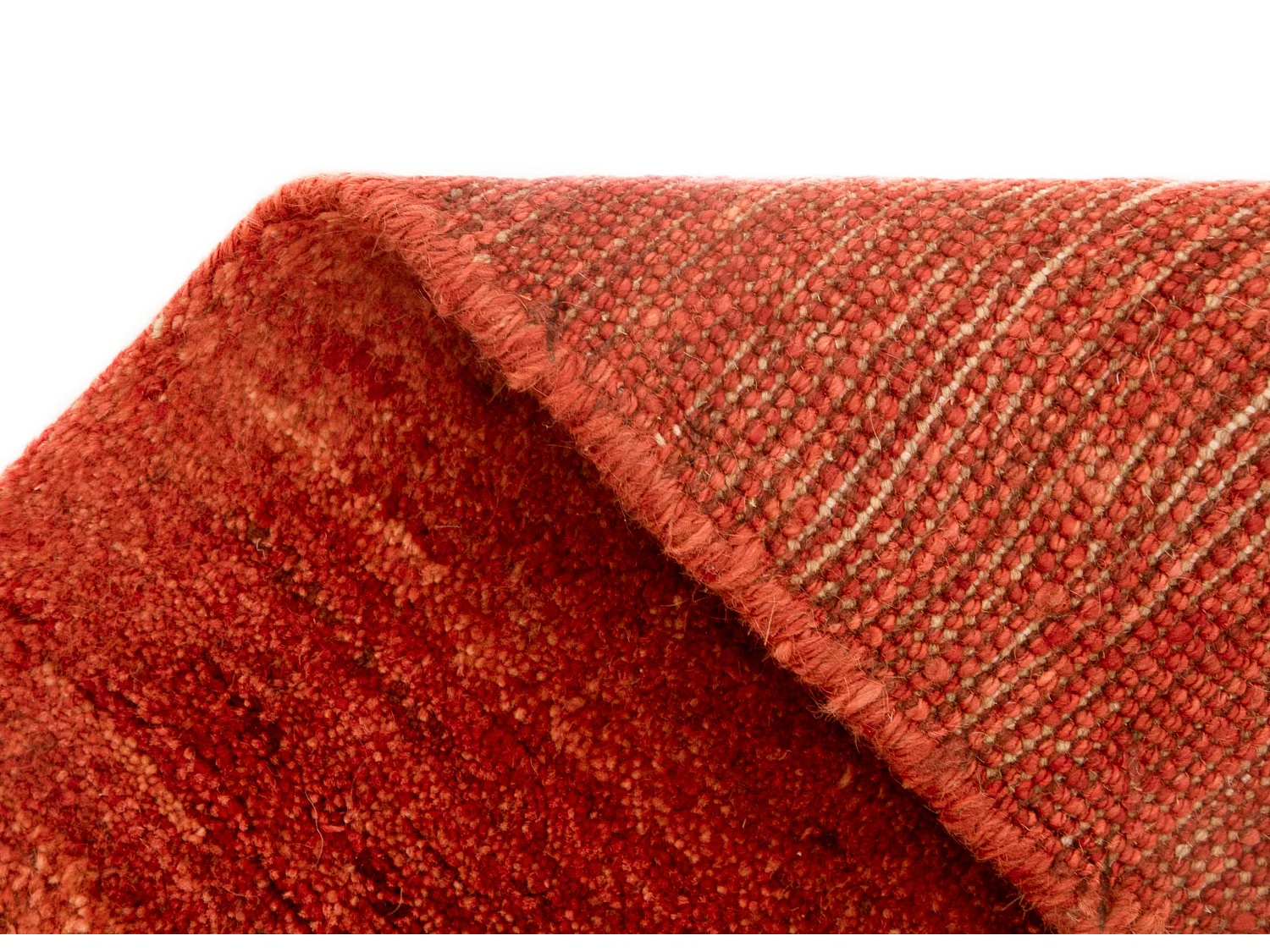 Tappeto in lana 120x170 rosso Gabbeh