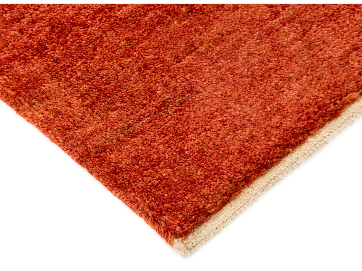 Tapis de laine 120x170 rouge Gabbeh