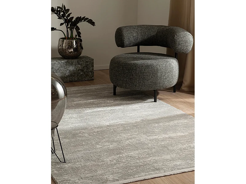 Teppich 125x185 Grau Davos Deep