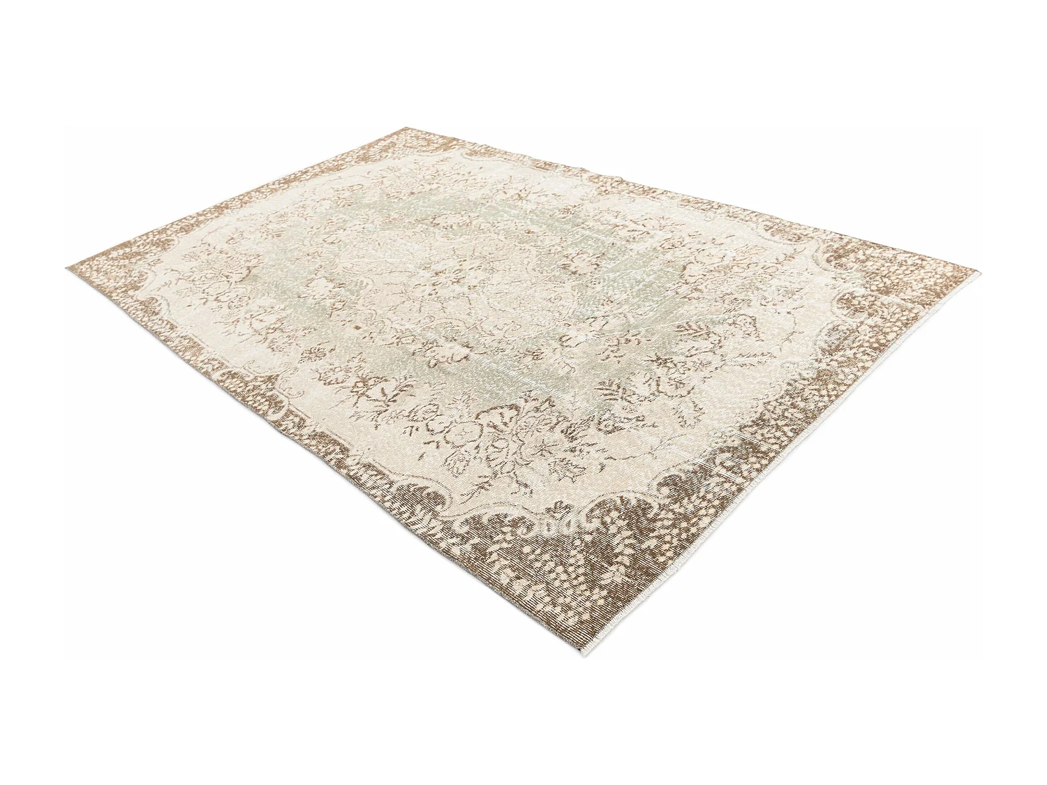 Tapis de laine 163x269 beige Ultra Vintage