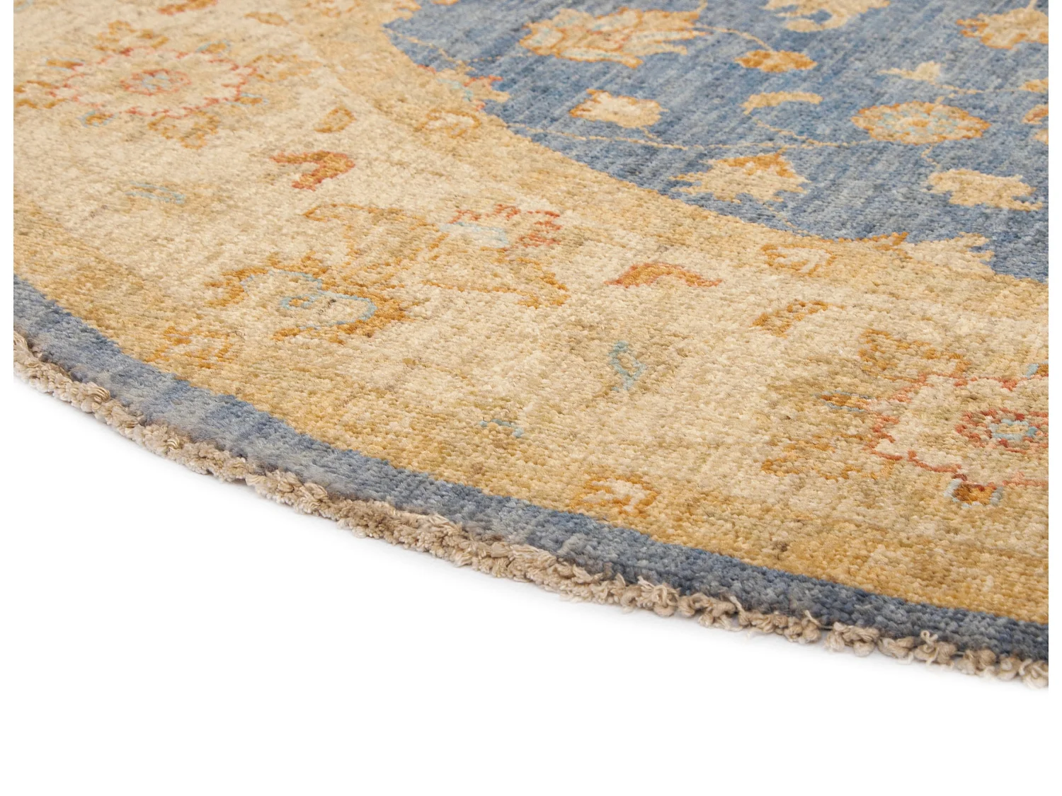 Tappeto in lana 148x148 beige Kaizar