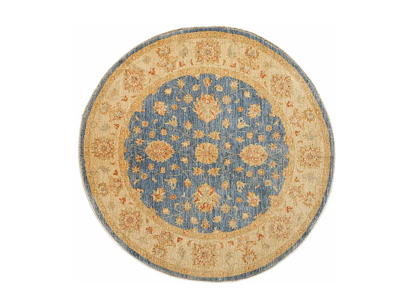 Tappeto in lana 148x148 beige Kaizar