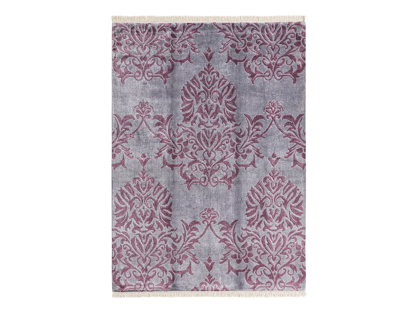 Tapis de laine 142x201 gris Darya