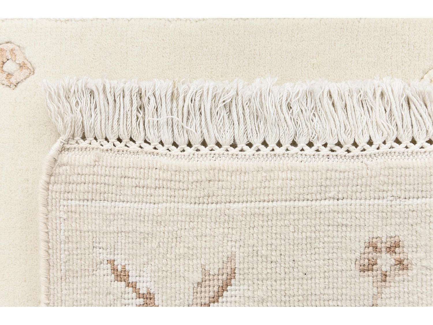 Tappeto per corridoio in lana 81x290 beige Darya