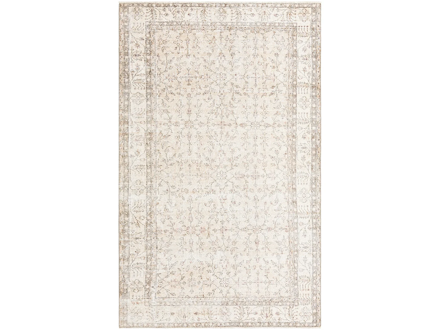 Tapis de laine 170x274 beige Ultra Vintage