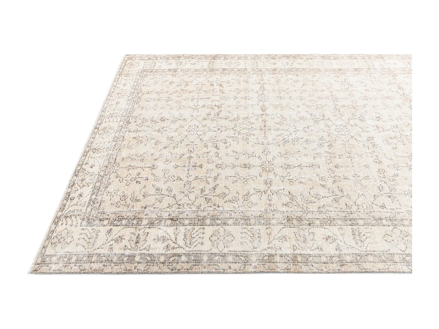 Tapis de laine 170x274 beige Ultra Vintage
