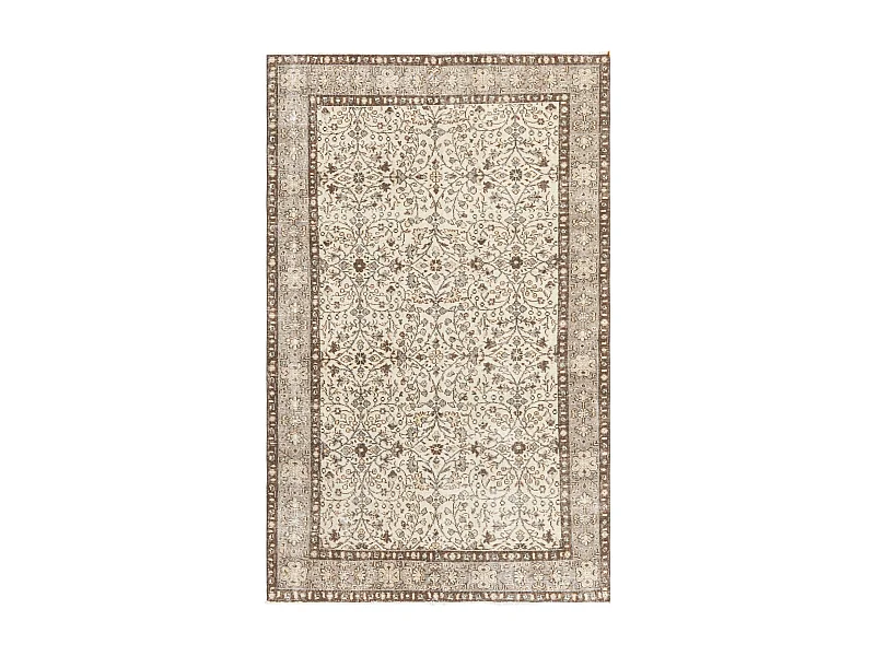 Tappeto in lana 155x246 beige Ultra Vintage