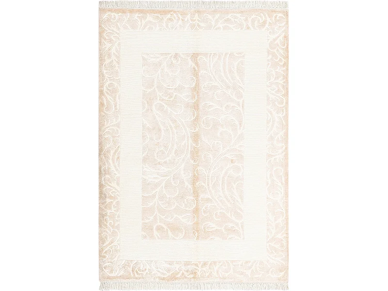 Tapis de laine 132x191 brun Darya