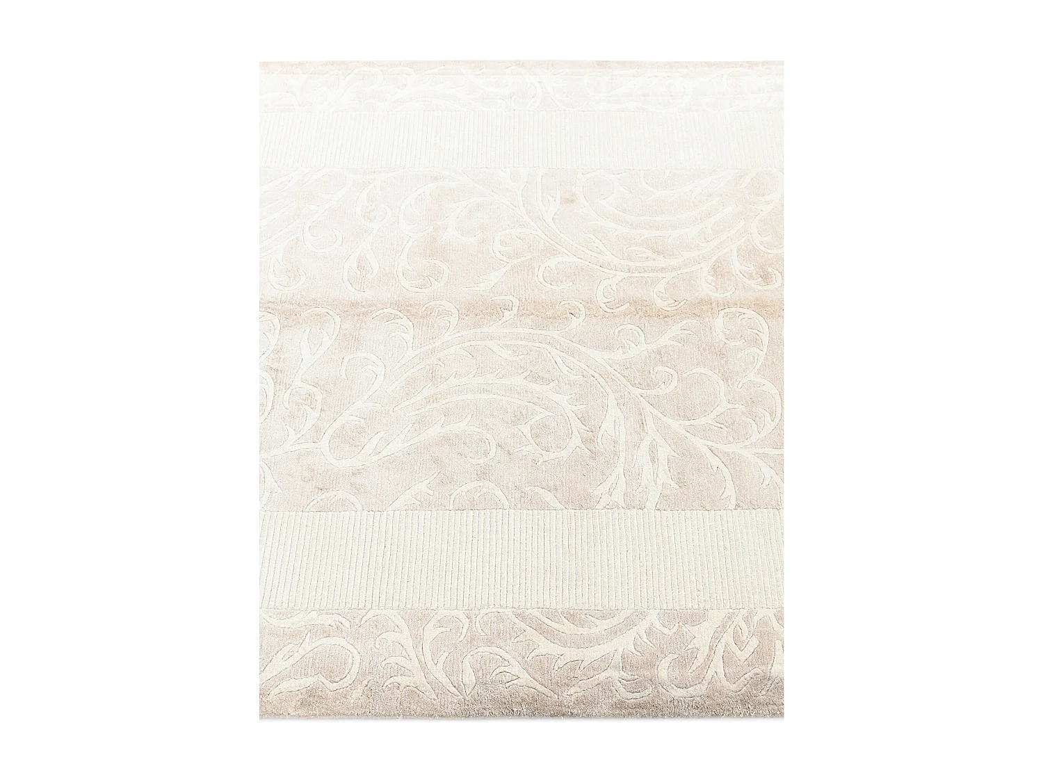 Wollteppich 132x191 Braun Darya