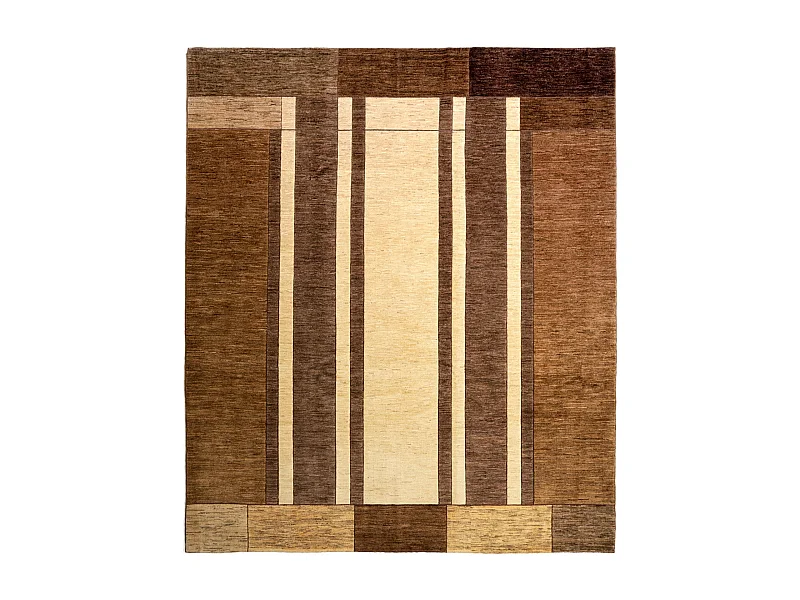 Wollteppich 254x310 Braun Juma