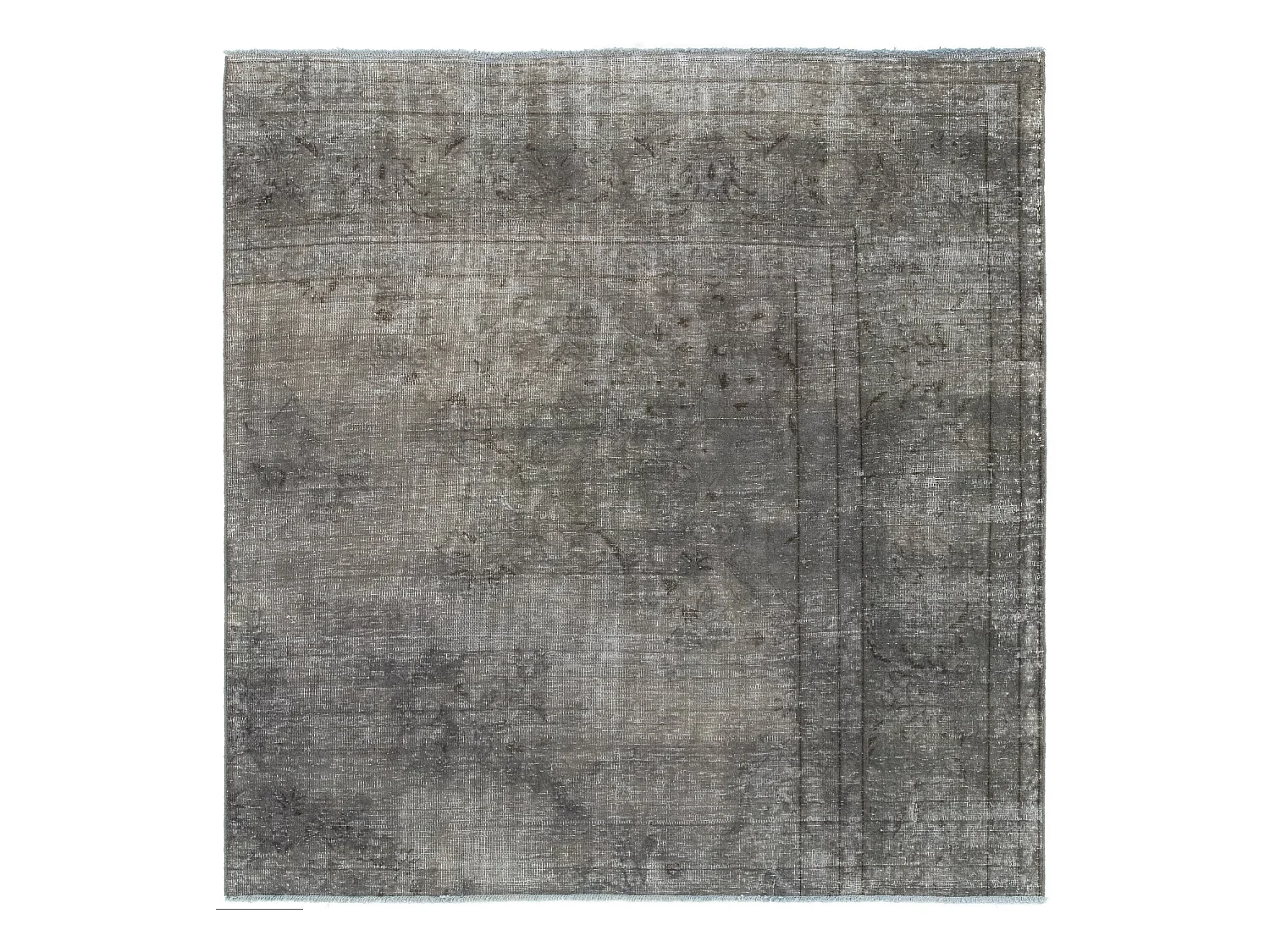 Tapis de laine 144x151 gris Vintage Royal
