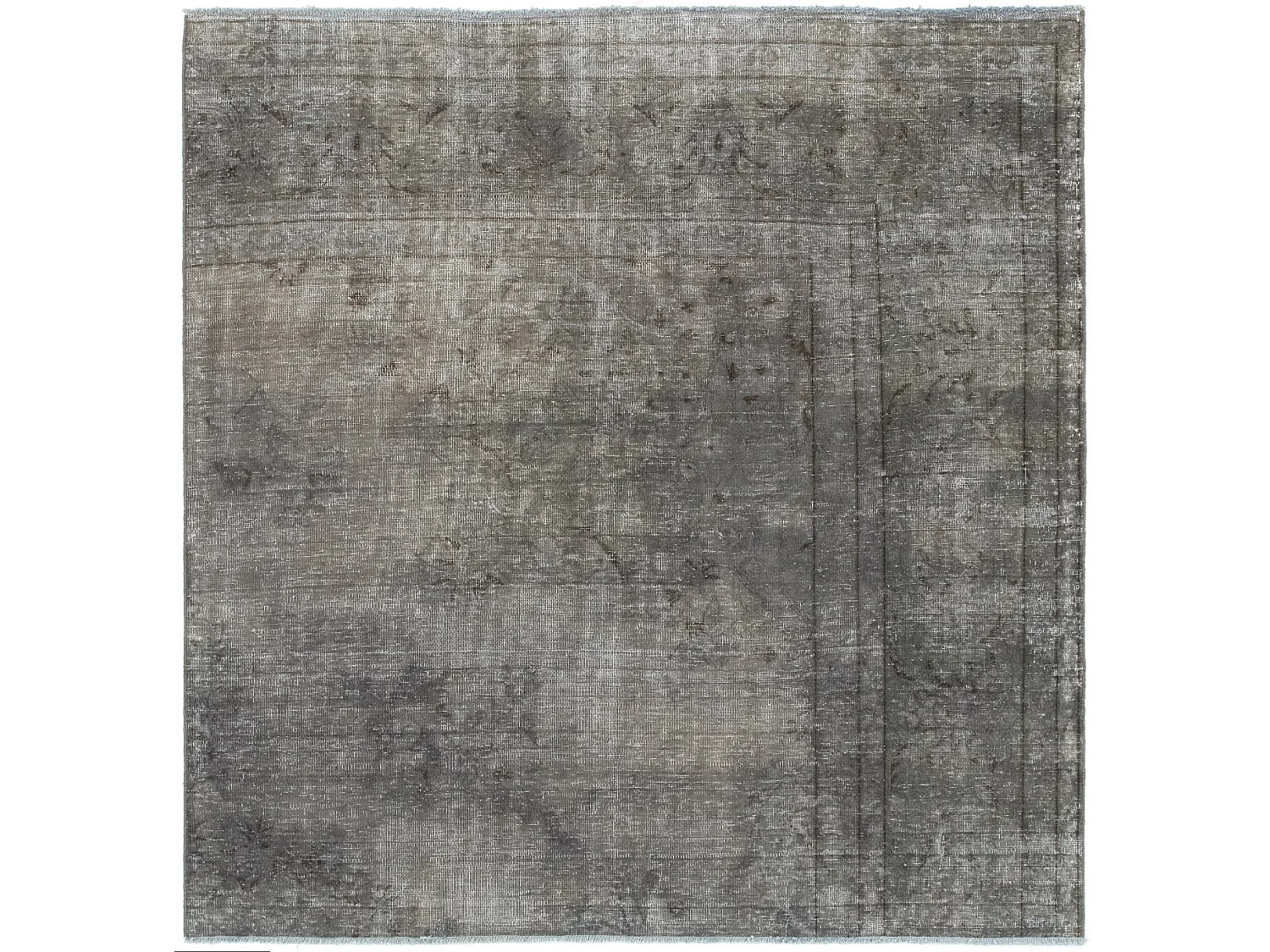 Tapis de laine 144x151 gris Vintage Royal
