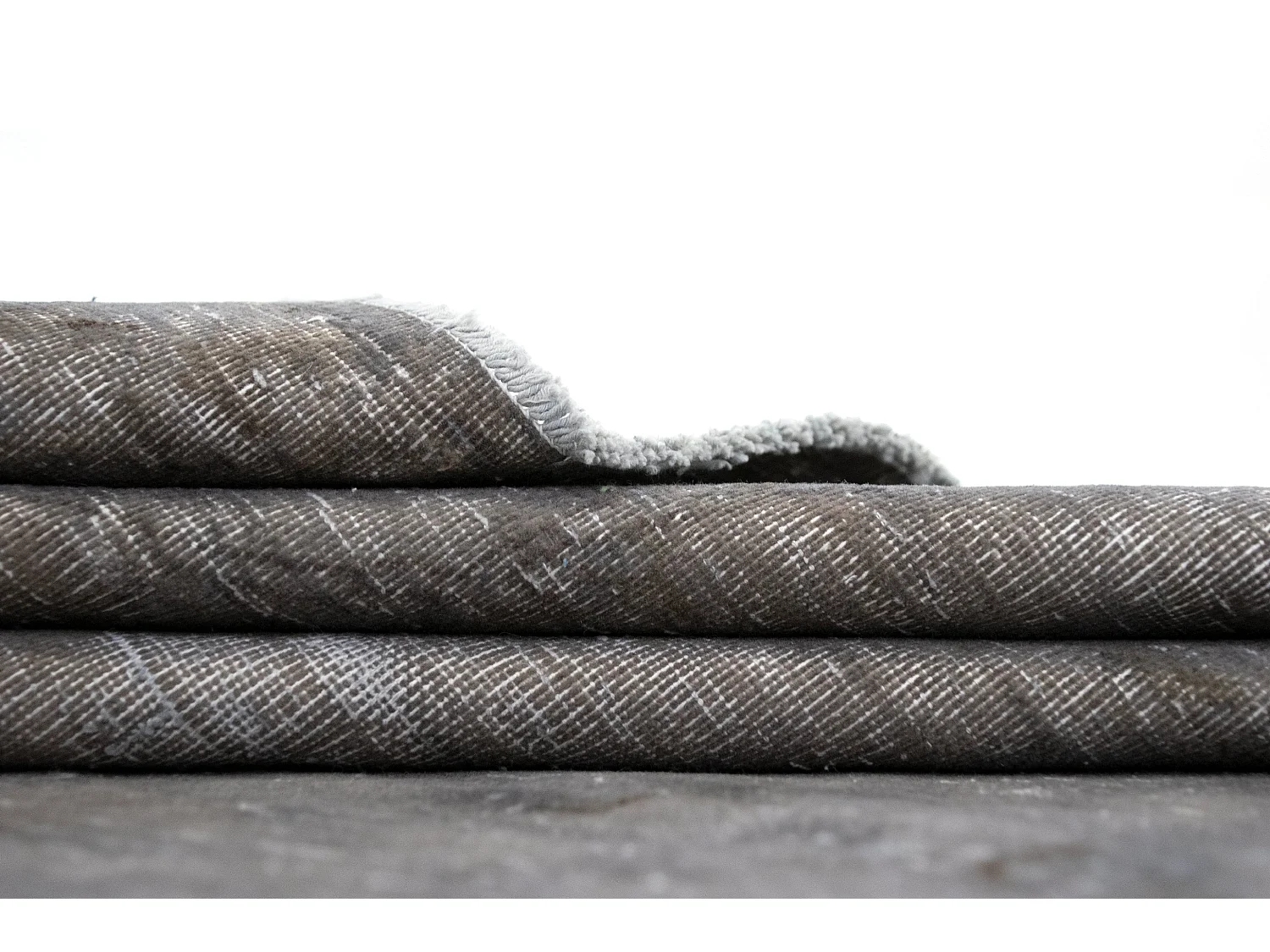 Tapis de laine 144x151 gris Vintage Royal