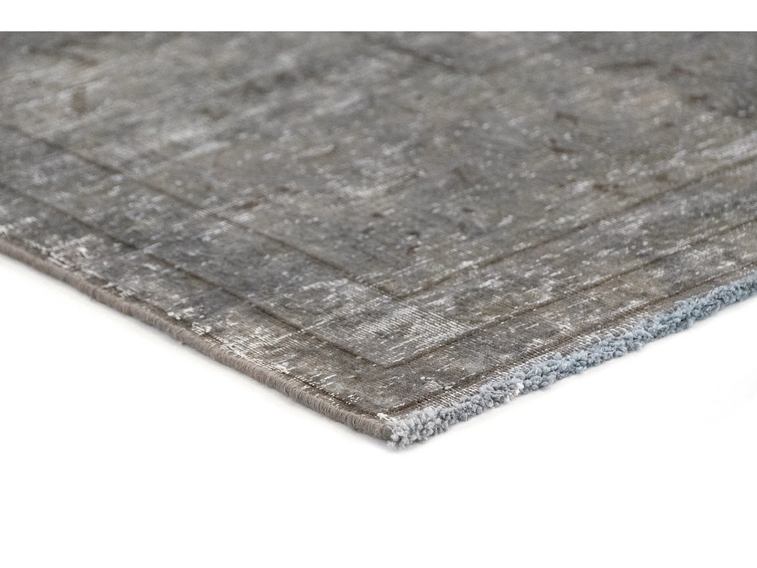 Tapis de laine 144x151 gris Vintage Royal