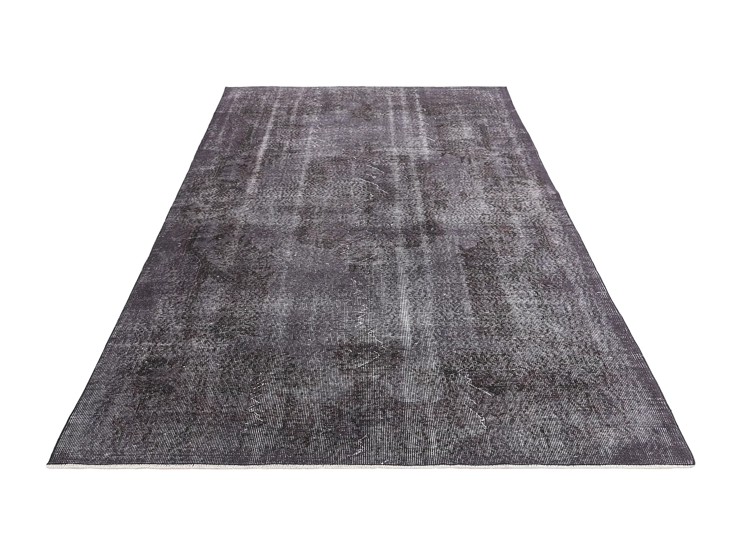 Tapis de laine 170x284 gris Ultra Vintage