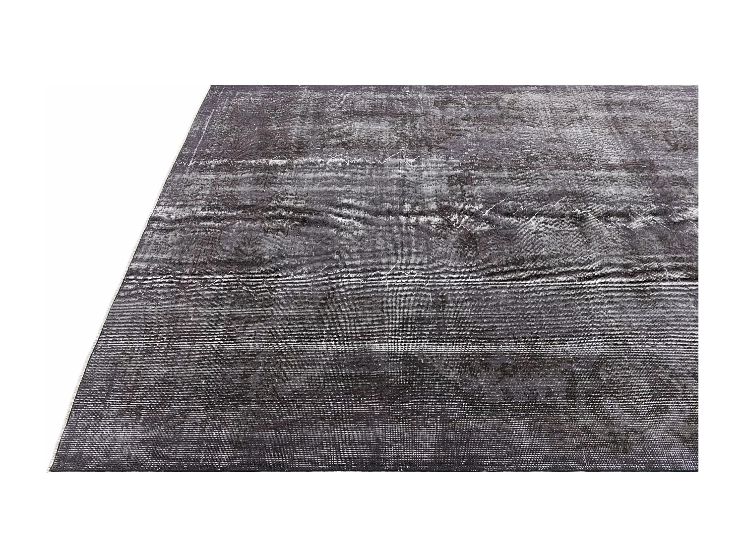 Tapis de laine 170x284 gris Ultra Vintage