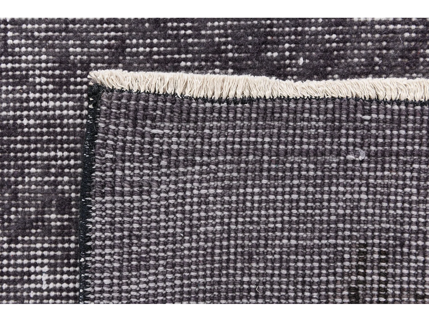 Tapis de laine 170x284 gris Ultra Vintage