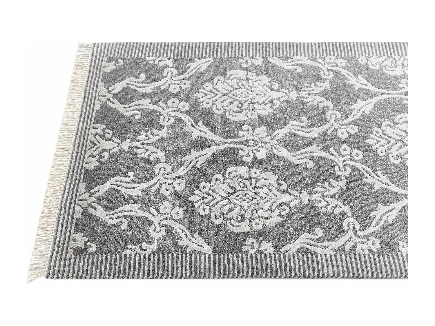 Loper-Woltapijt 305x89 Grijs Darya