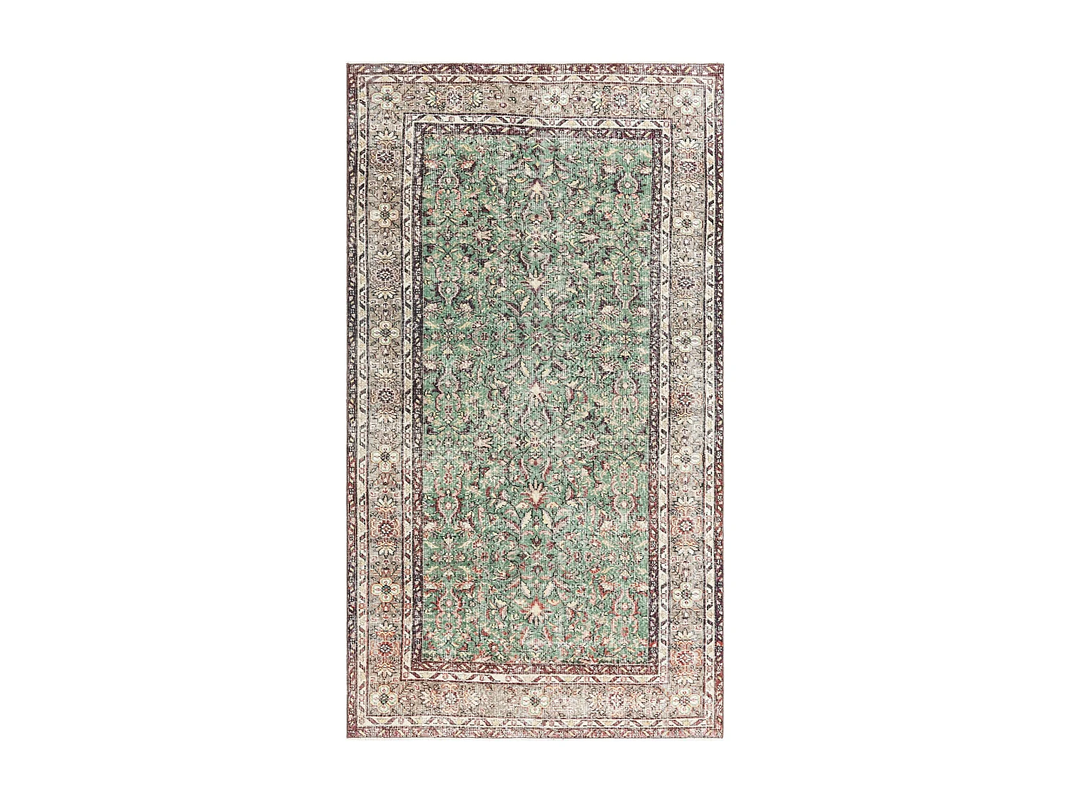 Tappeto in lana 140x257 beige Ultra Vintage