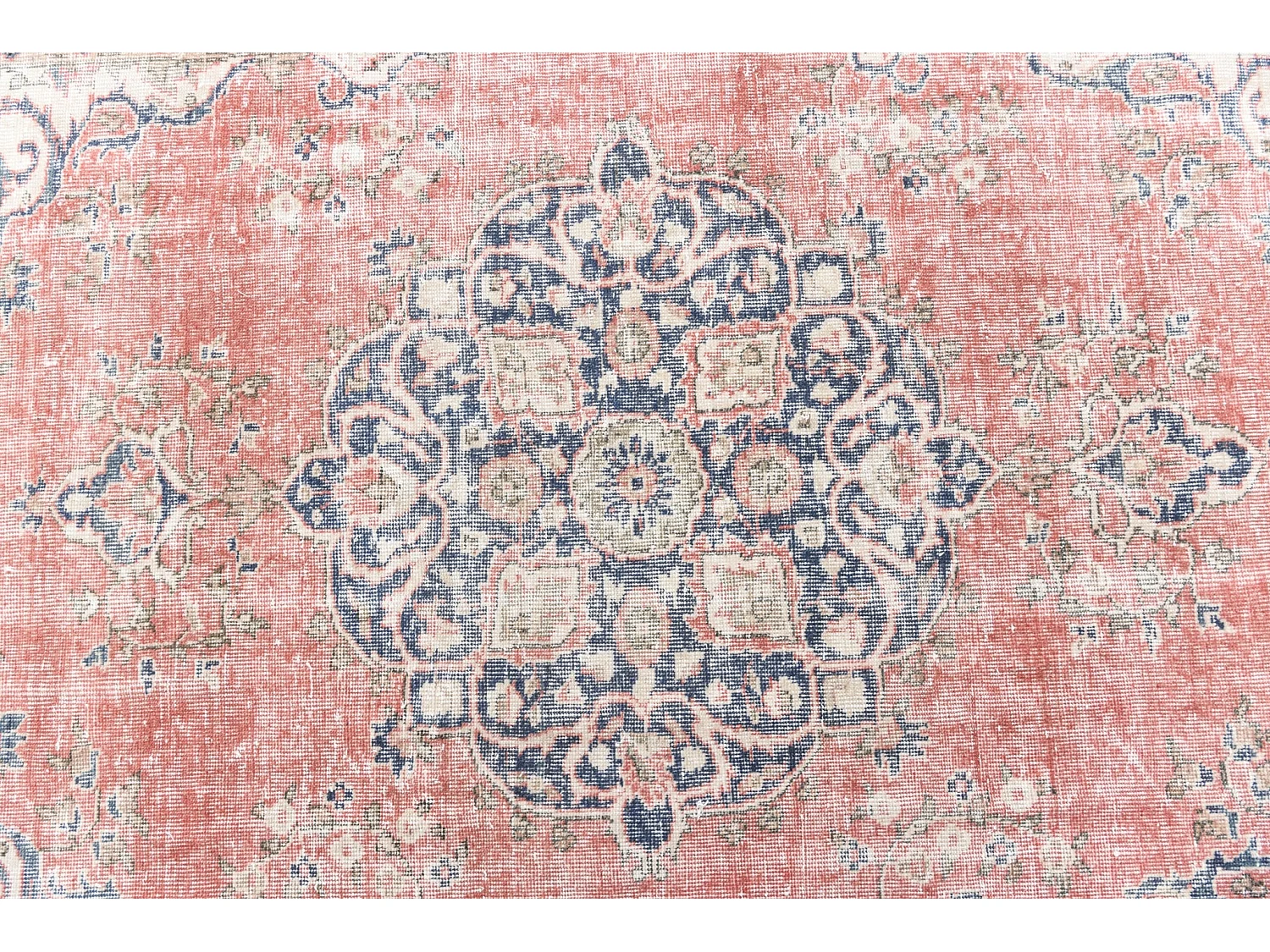 Wollteppich 168x264 Rot Ultra Vintage