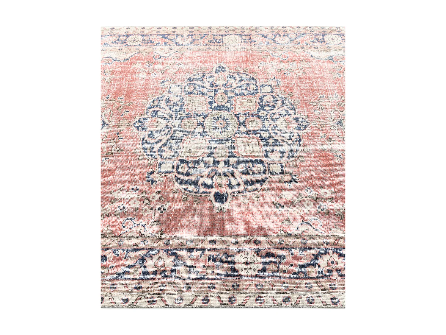 Wollteppich 168x264 Rot Ultra Vintage