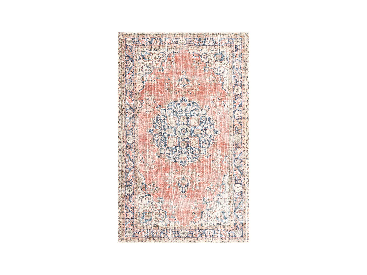 Tapis de laine 168x264 rouge Ultra Vintage