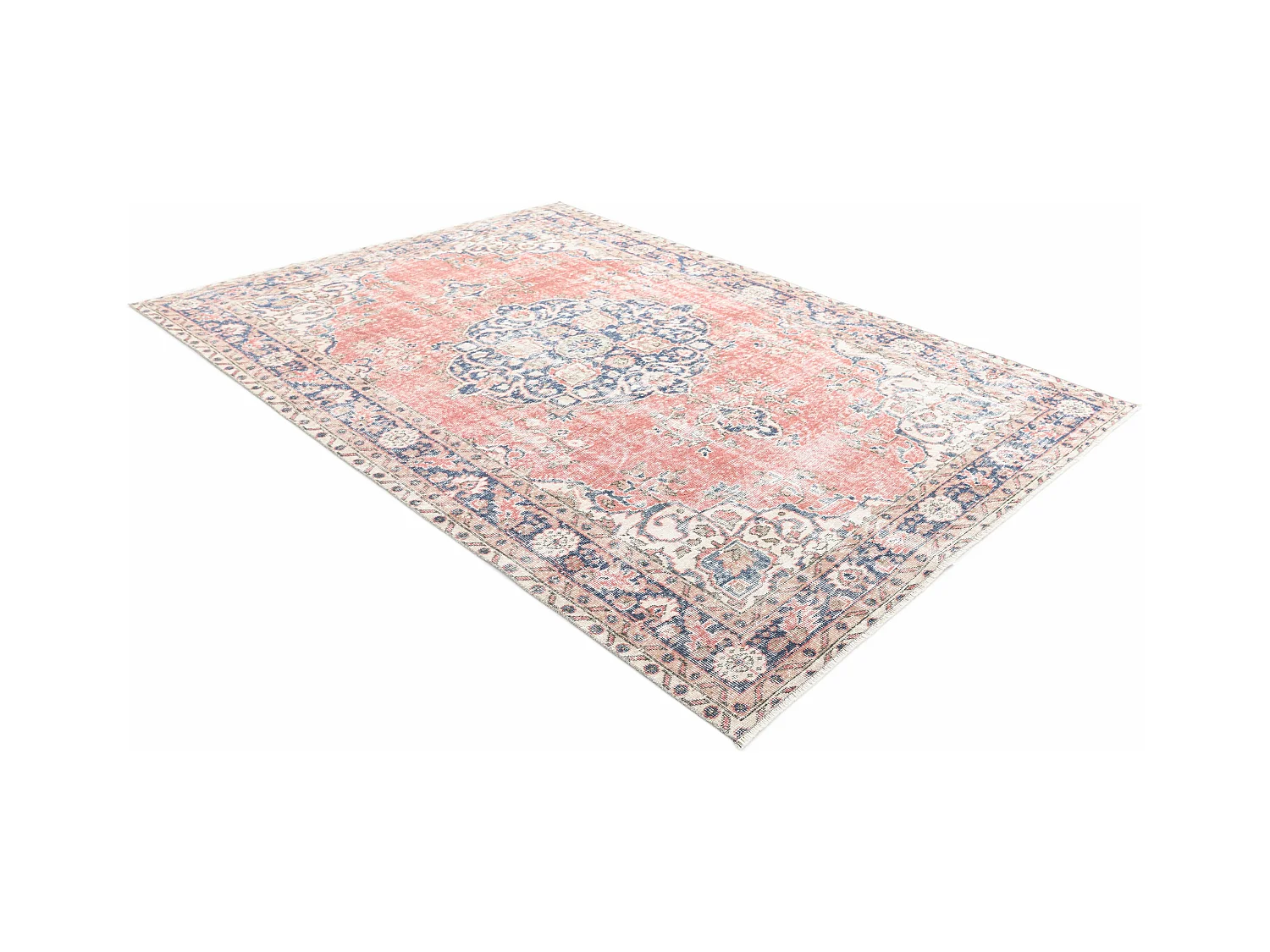 Tapis de laine 168x264 rouge Ultra Vintage