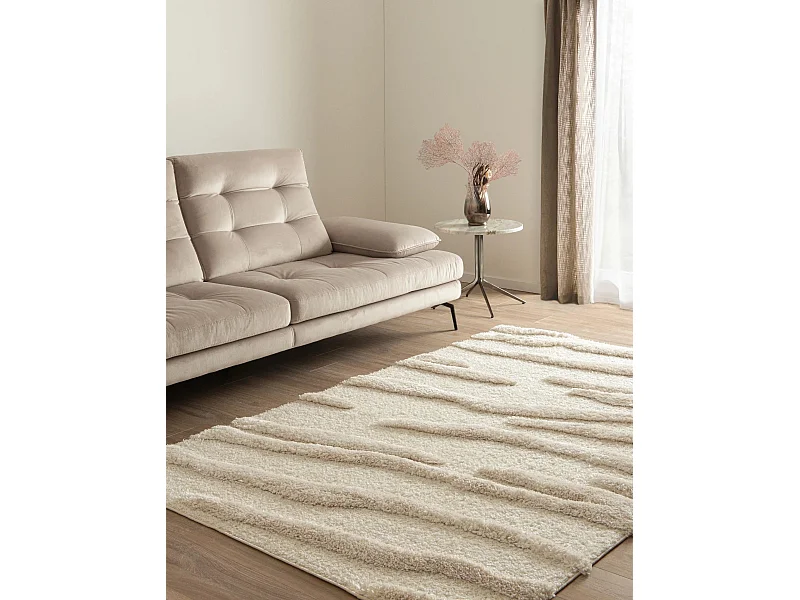 Tappeto shaggy  240x305 Bianco Thun Tribus