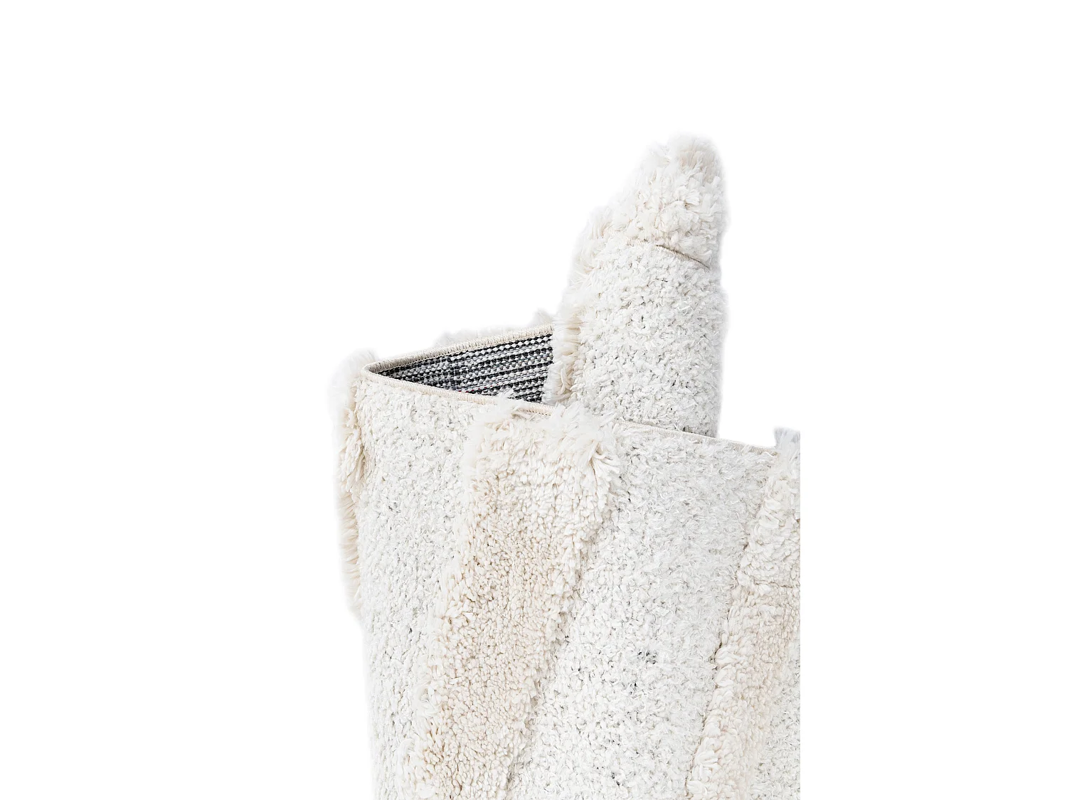 Tapis shaggy 240x305 Blanc Thun Tribus