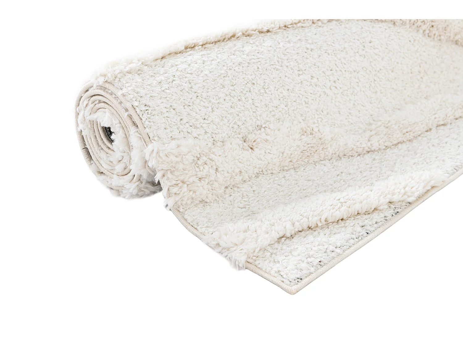 Tapis shaggy 240x305 Blanc Thun Tribus