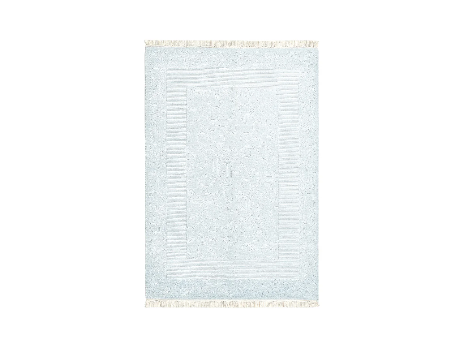 Tapis de laine 132x193 Bleu Darya