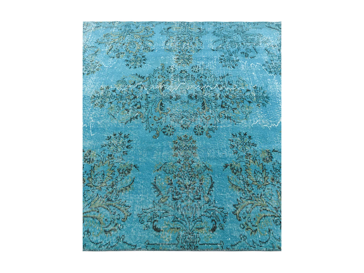 Wollteppich 178x290 Türkis Ultra Vintage