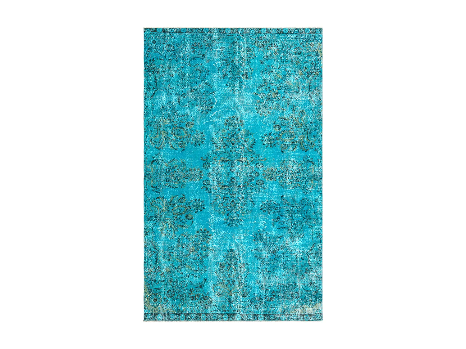 Tapis de laine 178x290 turquoise Ultra Vintage