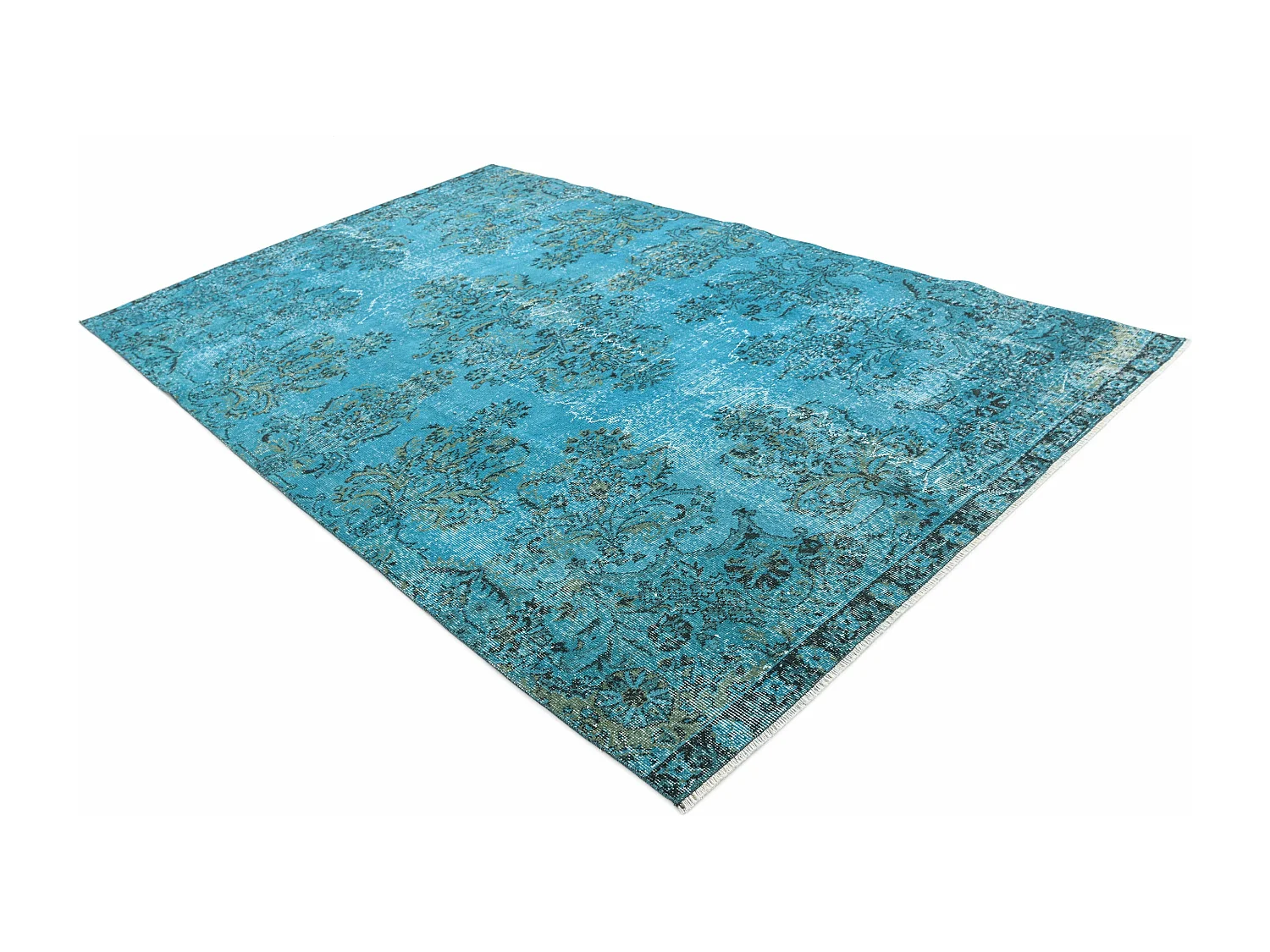 Tapis de laine 178x290 turquoise Ultra Vintage