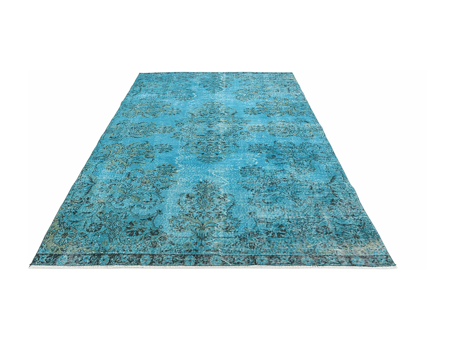 Tapis de laine 178x290 turquoise Ultra Vintage