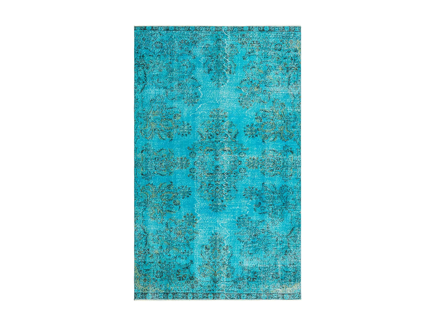Tapis de laine 178x290 turquoise Ultra Vintage