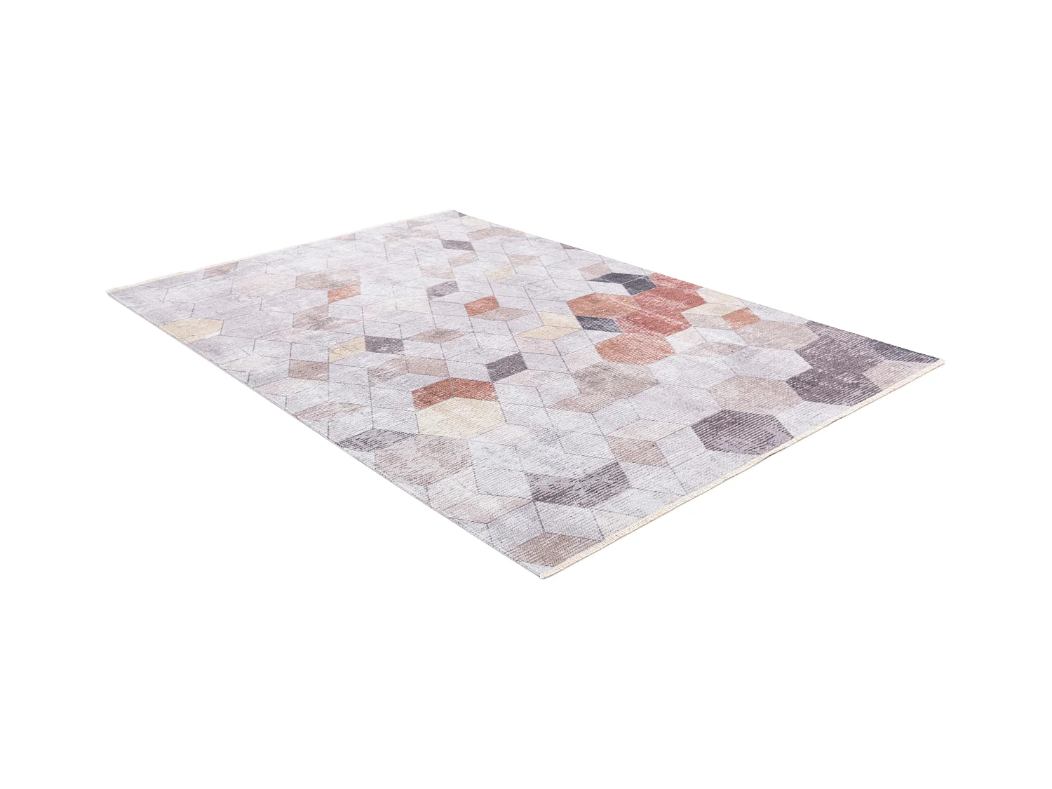Tapis 65x120 beige Kriens Octa
