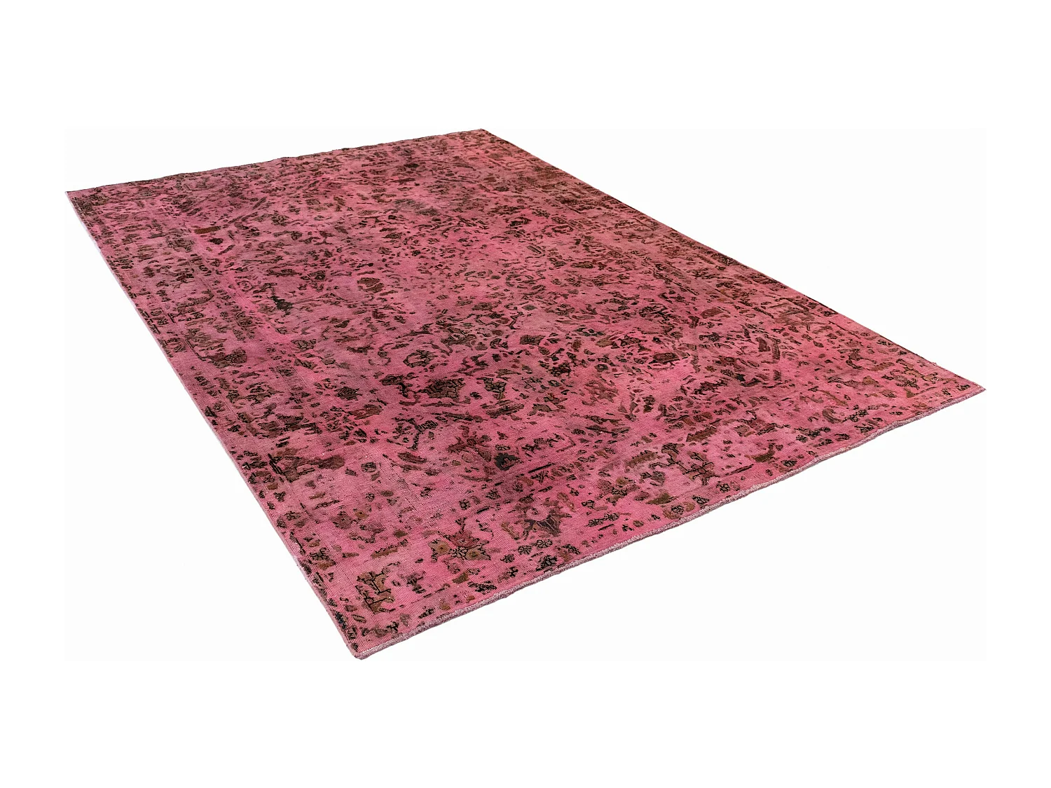 Tapis de laine 169x294 rose Vintage Royal
