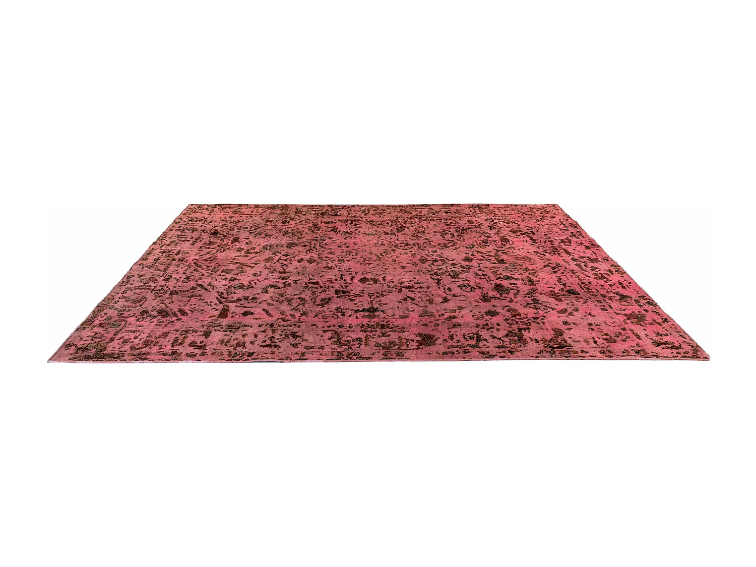Tapis de laine 169x294 rose Vintage Royal