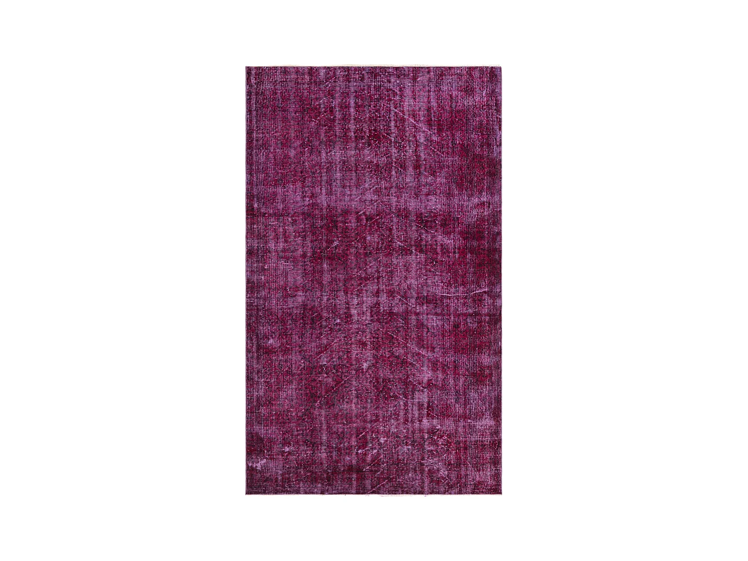 Tapis de laine 165x282 Bleu Ultra Vintage