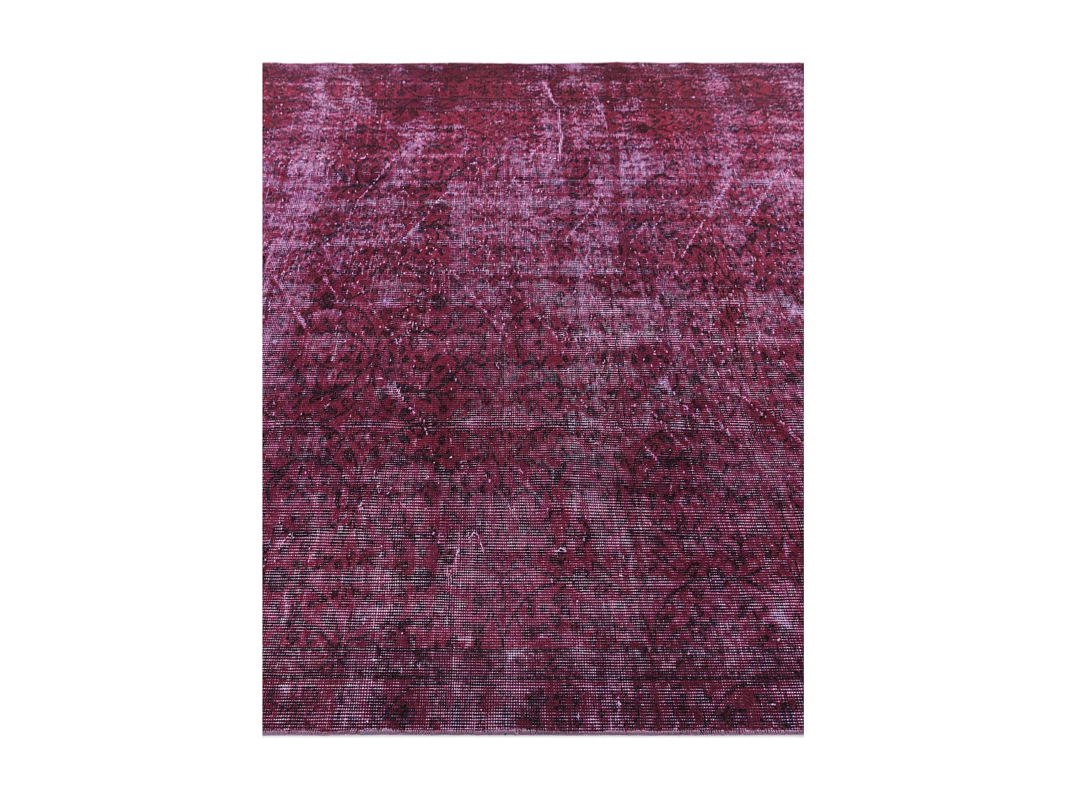 Tapis de laine 165x282 Bleu Ultra Vintage