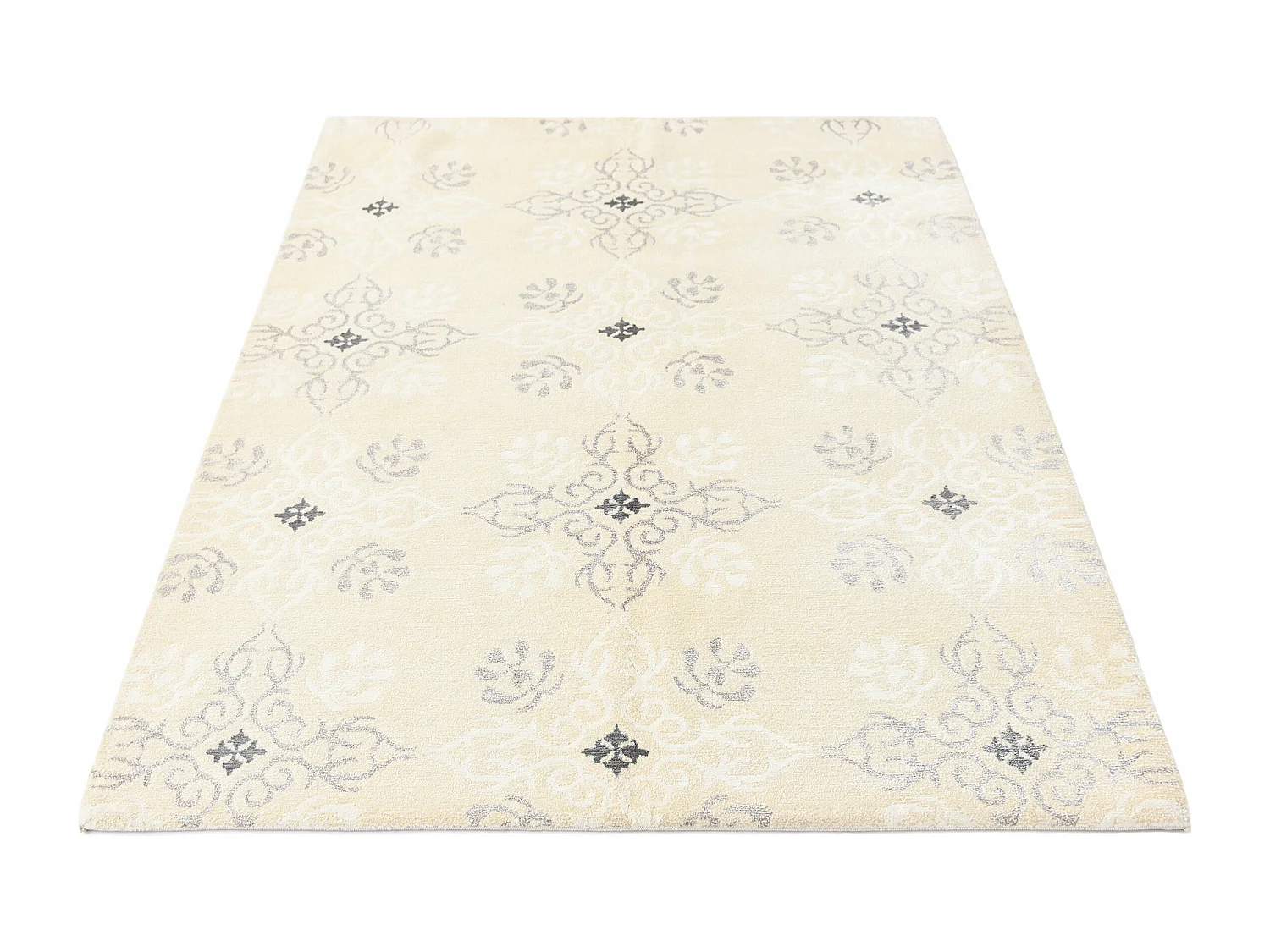 Tapis de laine 130x183 beige Darya