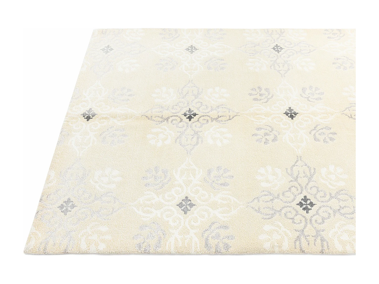 Tapis de laine 130x183 beige Darya