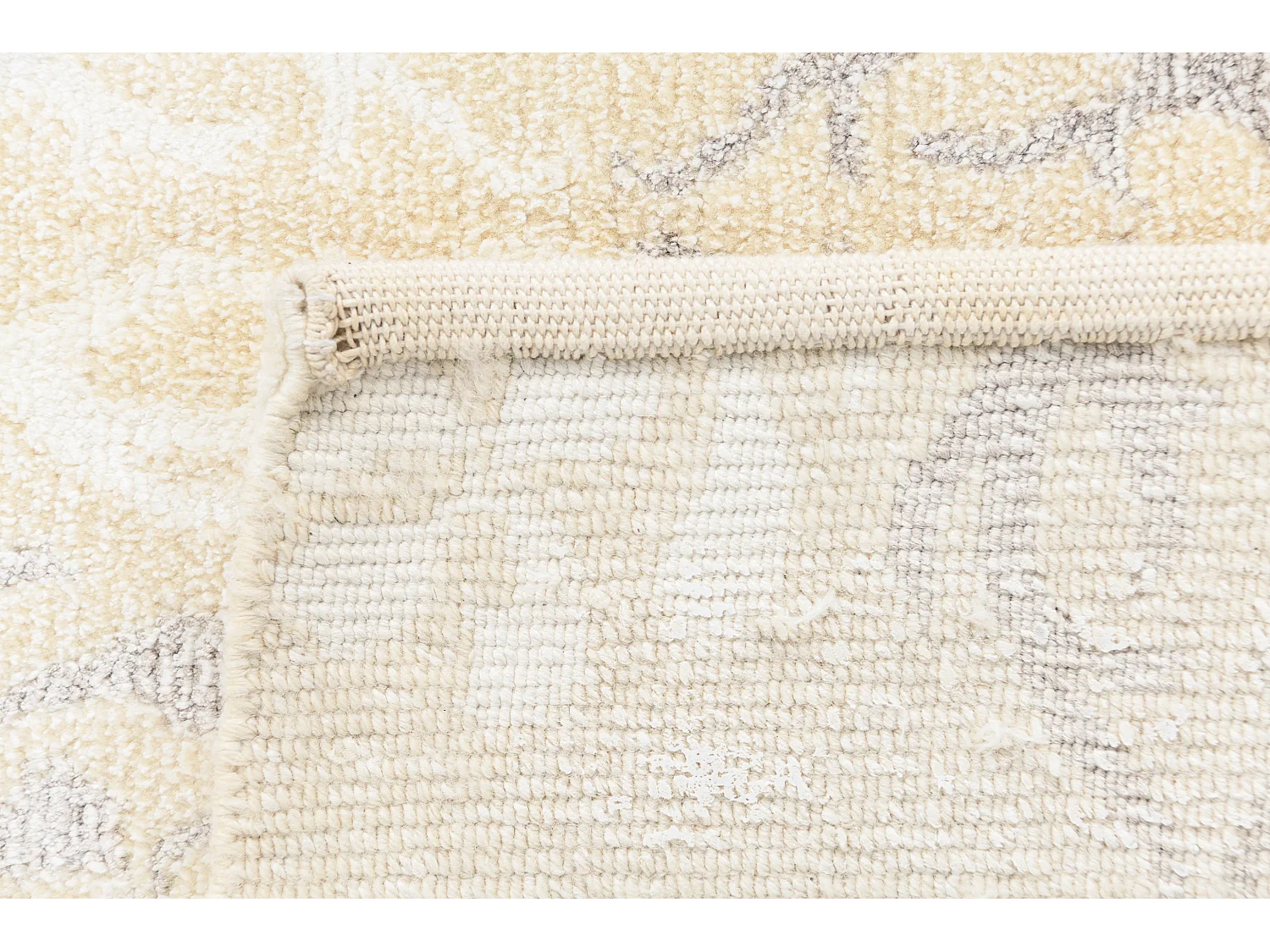 Tapis de laine 130x183 beige Darya